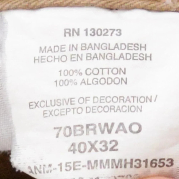 Wrangler Jeans Co. Tan Cargo Pants 40x32 - Picture 6 of 15